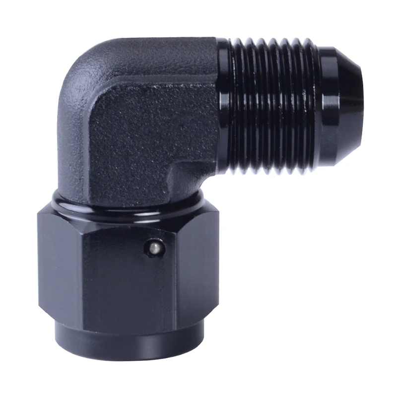 FEMALE TO MALE FLARE SWIVEL Male -3 -4 -6 -8 12 AN To -3 AN Female 90 Degree Swivel Coupler Union Fitting Black -3 JIC Fittings
FEMALE TO MALE FLARE SWIVEL Male -3 -4 -6 -8 12 AN To -3 AN Female 90 Degree Swivel Coupler Union Fitting Black -3 JIC Fittings