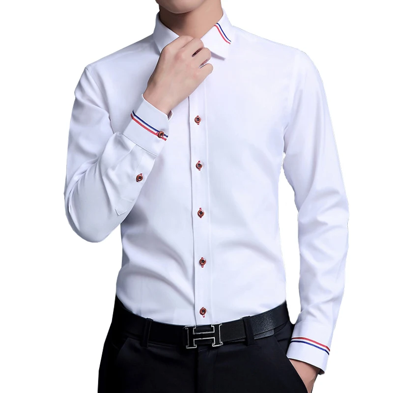 5XL 2019 New Men Dress Shirts Brand Clothing Fashion Camisa Social Casual Men Shirt Slim Fit Long-Sleeve Camisa Masculina
5XL 2019 New Men Dress Shirts Brand Clothing Fashion Camisa Social Casual Men Shirt Slim Fit Long-Sleeve Camisa Masculina