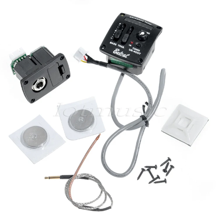 Belcat 2 Band EQ Ukulele Equalize Pickup System with Chromatic LED Tuner UK-400T
Belcat 2 Band EQ Ukulele Equalize Pickup System with Chromatic LED Tuner UK-400T