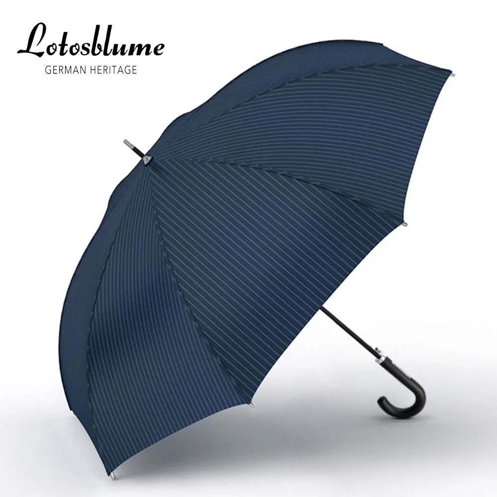 Lotosblume длинный зонт для мужчин женщин Хаундстут стиль Японский Дождь Зонты