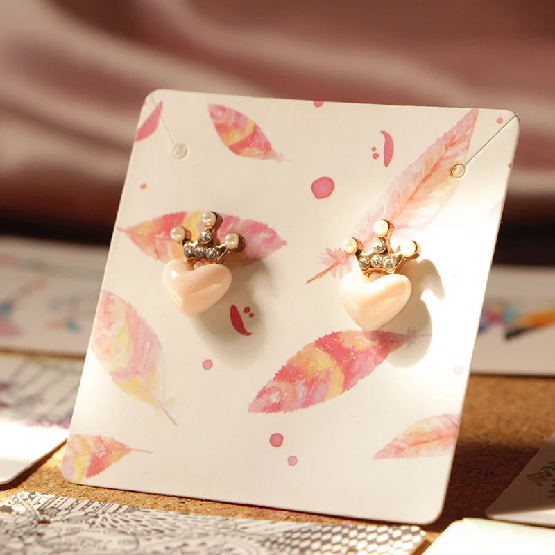 100 Pieces/Lot Jewelry Packaging & Display Card Brooch Earrings Hairpin Jewelry Display Price Tags DIY Handmade Packaging
100 Pieces/Lot Jewelry Packaging & Display Card Brooch Earrings Hairpin Jewelry Display Price Tags DIY Handmade Packaging