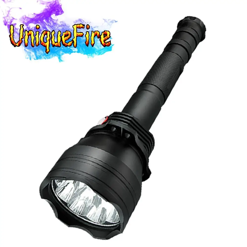 UniqueFire Flashlight 10000LM T09 9 Led U2 High Pover Black Torch Tempered Glass Lens Lamp For 1*18650 Rechargeable Battery
UniqueFire Flashlight 10000LM T09 9 Led U2 High Pover Black Torch Tempered Glass Lens Lamp For 1*18650 Rechargeable Battery