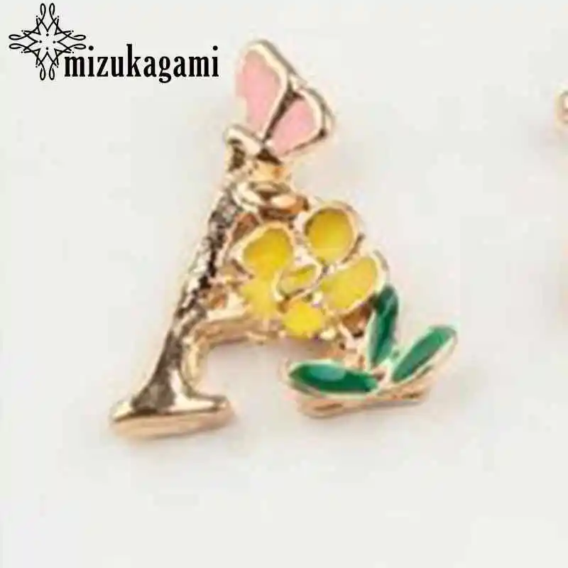 Drop Oil Alloy Enamel Flowers English Letter Charms 10/Batch DIY Fashion Earrings Jewelry Making Accessories
Drop Oil Alloy Enamel Flowers English Letter Charms 10/Batch DIY Fashion Earrings Jewelry Making Accessories