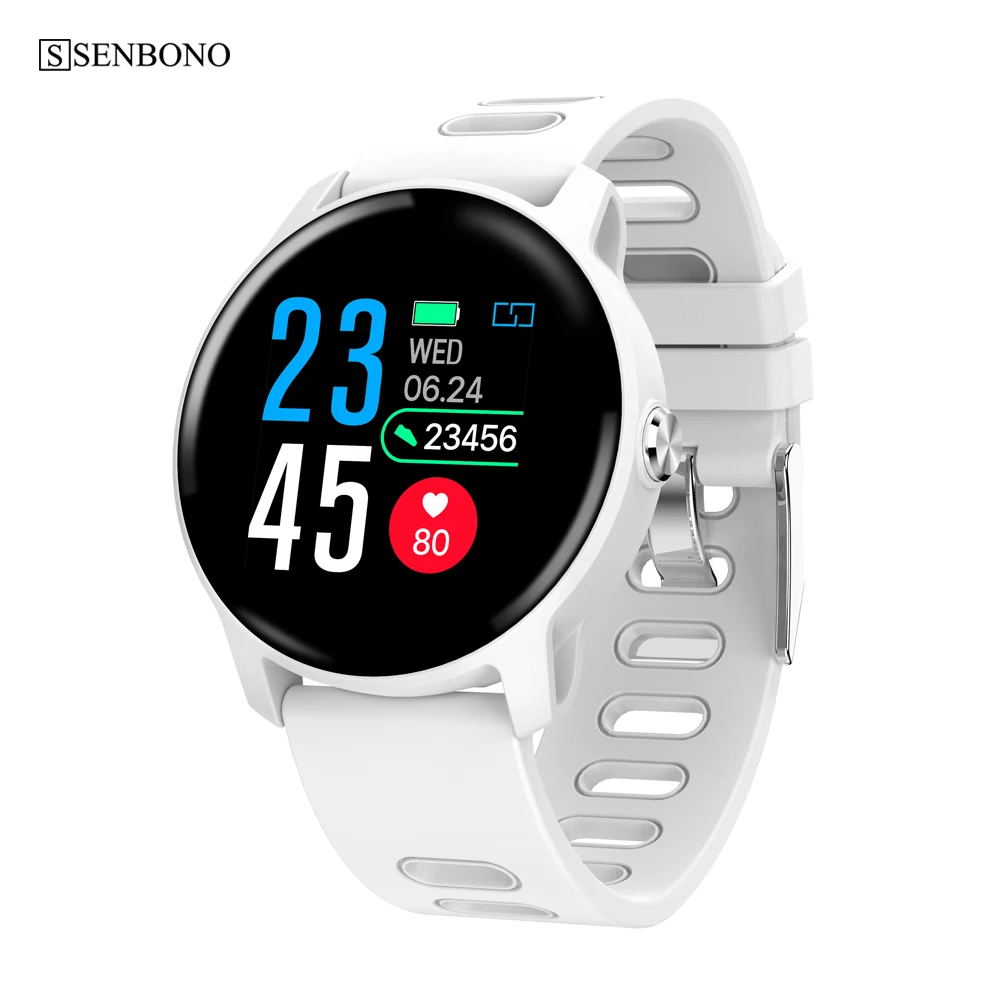 SENBONO S08 IP68 Waterproof Smart Watch Men Fitness Tracker Heart Rate monitor Smartwatch Women Clock for android IOS Phone
SENBONO S08 IP68 Waterproof Smart Watch Men Fitness Tracker Heart Rate monitor Smartwatch Women Clock for android IOS Phone