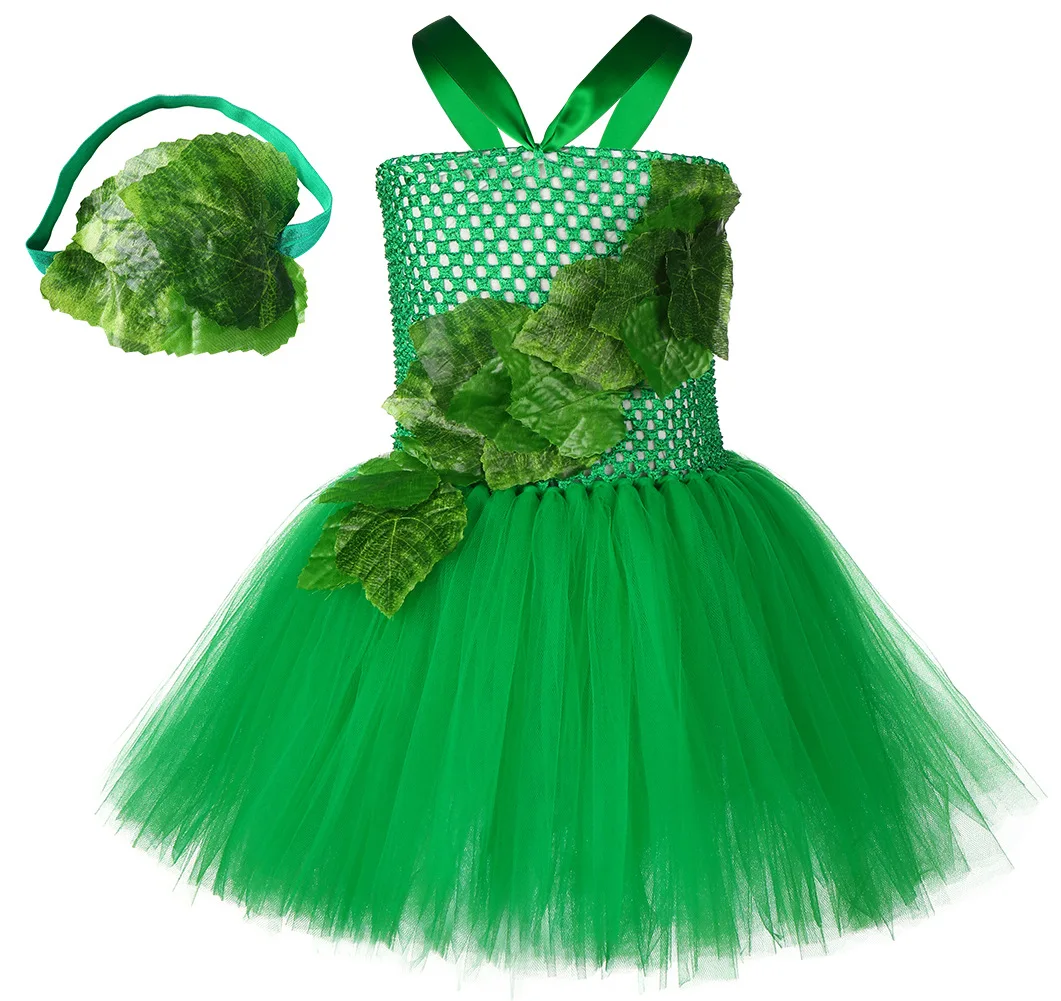 Halloween Cosplay Costumes Poison Ivy Tutu Dress Emerald Green Fairy Girls Birthday Party Dress Child Fancy Dress Kids Carnival
Halloween Cosplay Costumes Poison Ivy Tutu Dress Emerald Green Fairy Girls Birthday Party Dress Child Fancy Dress Kids Carnival
