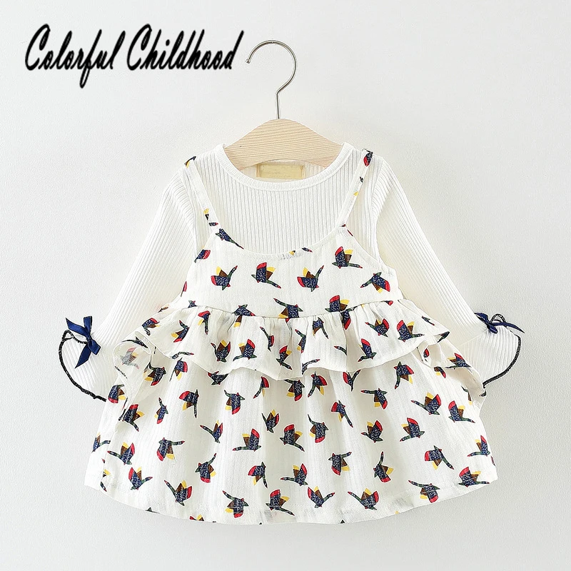 0-2Yrs soft breathable autumn new born dress bird pattern strap petal sleeve cute ruffes party dress
0-2Yrs soft breathable autumn new born dress bird pattern strap petal sleeve cute ruffes party dress