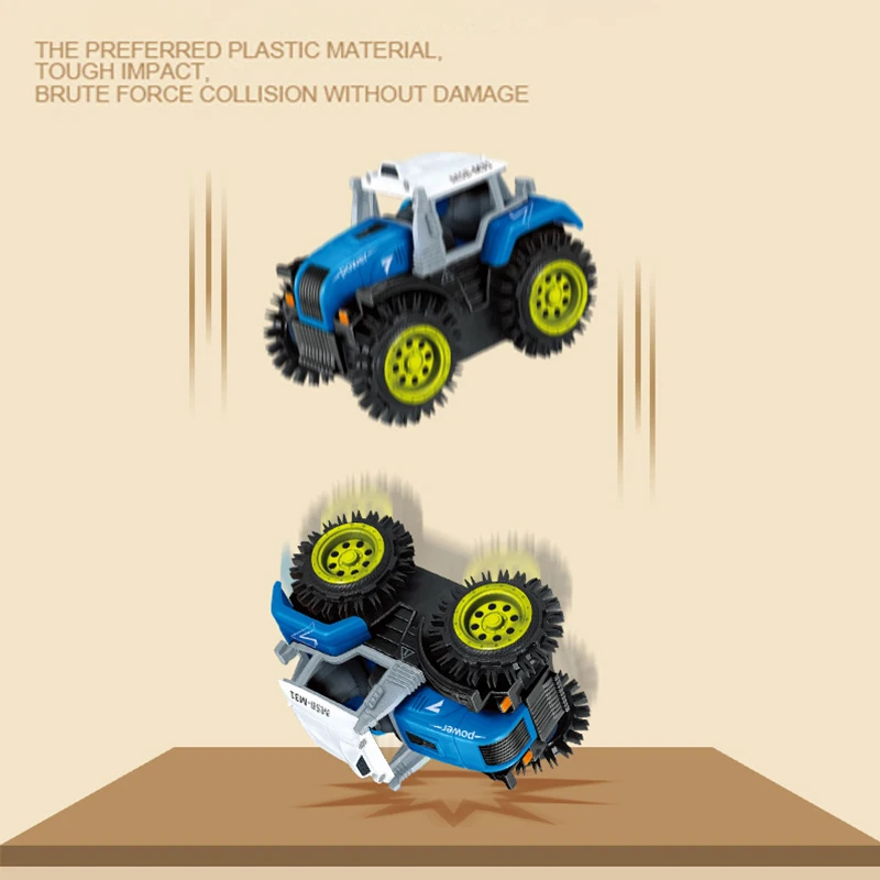 INBEAJY 360 Degree Rotation Children Simulation Stunt Dump Truck Cartoon Farmer Electric Car Toy Off-road Vehicle for kids
INBEAJY 360 Degree Rotation Children Simulation Stunt Dump Truck Cartoon Farmer Electric Car Toy Off-road Vehicle for kids