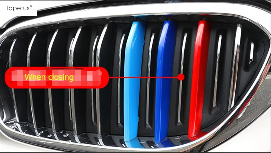 Lapetus Accessories For BMW 5 Series Sedan G30 530I 2017 - 2021 Front Head Grille Grill Colorful Decoration Molding Cover Trim
Lapetus Accessories For BMW 5 Series Sedan G30 530I 2017 - 2021 Front Head Grille Grill Colorful Decoration Molding Cover Trim