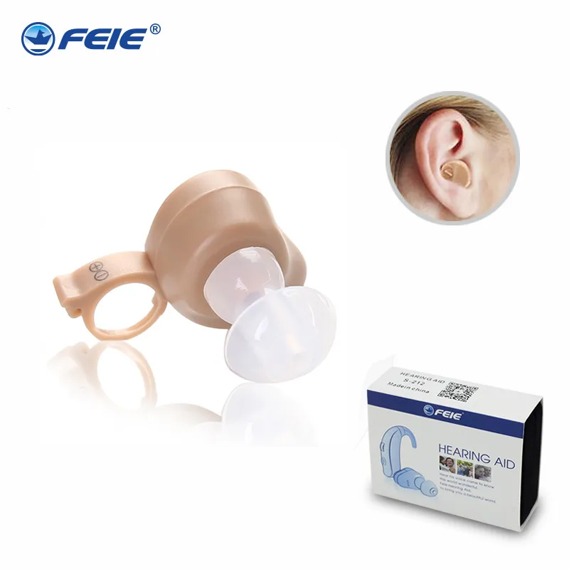 Invisible Earphone HEARING AID In-ear Microphone Hearing Aids for Deaf Headset Amplifiers Ear Instrument S-212 Adjustable tone
Invisible Earphone HEARING AID In-ear Microphone Hearing Aids for Deaf Headset Amplifiers Ear Instrument S-212 Adjustable tone