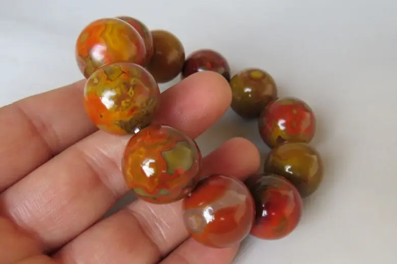 146g factory direct Warring States agate aquatic flower bracelet men agate bracelet beads 22mm
146g factory direct Warring States agate aquatic flower bracelet men agate bracelet beads 22mm