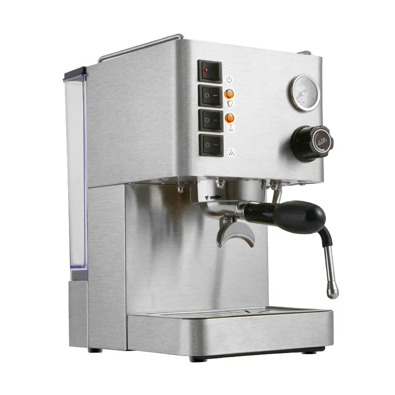 Espresso Coffee machine Italian semi-automatic pump high-pressure steam 15bar pressure gauge Maker
Espresso Coffee machine Italian semi-automatic pump high-pressure steam 15bar pressure gauge Maker