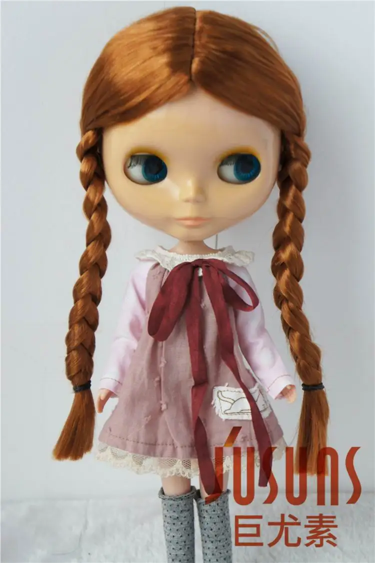 

JD103 1/3 BJD doll wigs SD Mid parting Pony synthetic mohair wig size 8-9 inch 9-10inch fashion doll accessories