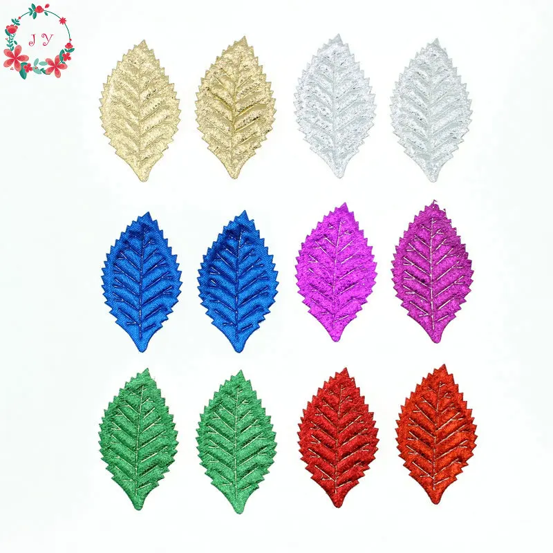 Set of 500pcs Metallic Leaf Felt leaves Appliques for DIY Sewing Supplies Craft Accessory 54mm*30mm
Set of 500pcs Metallic Leaf Felt leaves Appliques for DIY Sewing Supplies Craft Accessory 54mm*30mm