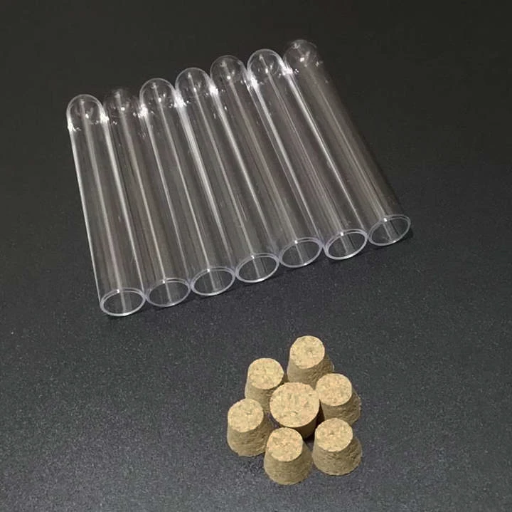 Free shipping 300pcs/lot 12x100mm Plastic round bottom test tubes with cork stopper for kinds of Tests Laboratory glassware
Free shipping 300pcs/lot 12x100mm Plastic round bottom test tubes with cork stopper for kinds of Tests Laboratory glassware