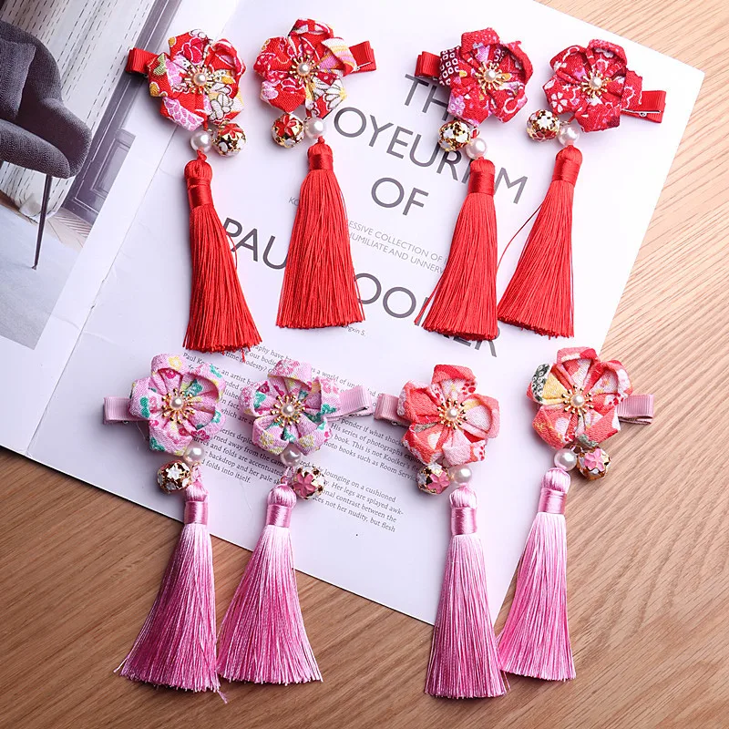 2pcs/lot Chinese Style New Year Tassel Ball Palace Princess Girls Cheongsam Hairpins Hair Clip For Kids Hair Accessories
2pcs/lot Chinese Style New Year Tassel Ball Palace Princess Girls Cheongsam Hairpins Hair Clip For Kids Hair Accessories