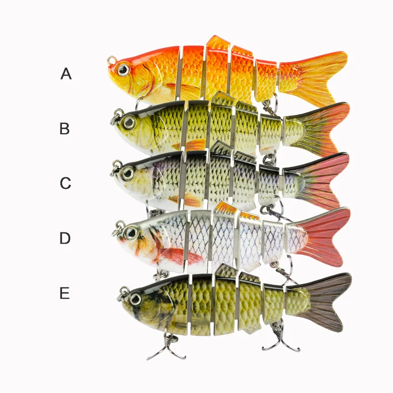 1pc 10cm Multi Jointed Fishing Lure Crankbaits Artificial Bait Realistic Swimbait Fish For Freshwater Saltwater Fishing Tackle
1pc 10cm Multi Jointed Fishing Lure Crankbaits Artificial Bait Realistic Swimbait Fish For Freshwater Saltwater Fishing Tackle