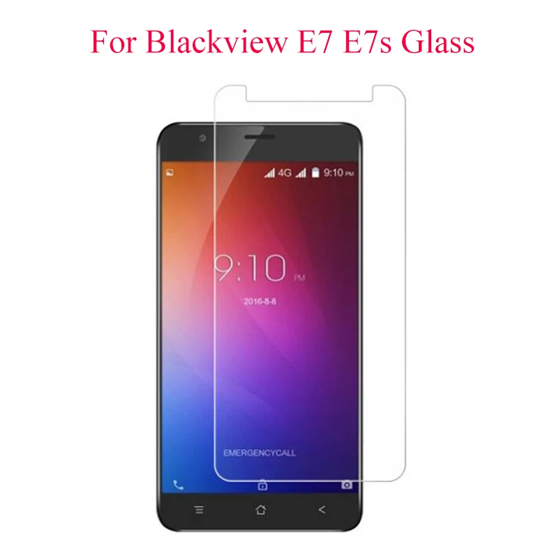 Защита экрана для Blackview E7 закаленное стекло E7S защитное 2.5D 0 26 мм 9H | Мобильные