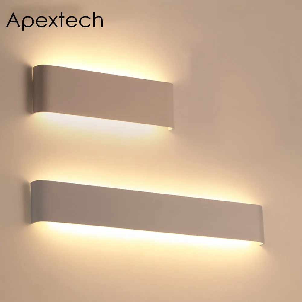 Apextech LED ТВ настенный лестничный светильник осветительные приборы алюминиевый