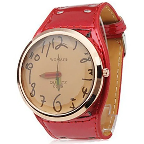Big Dial Leather Pencil Relojes Fashion Ladies Cartoon Cute Wristwatches New Hot Women Casual Quartz Watches Womage Clock Female
Big Dial Leather Pencil Relojes Fashion Ladies Cartoon Cute Wristwatches New Hot Women Casual Quartz Watches Womage Clock Female