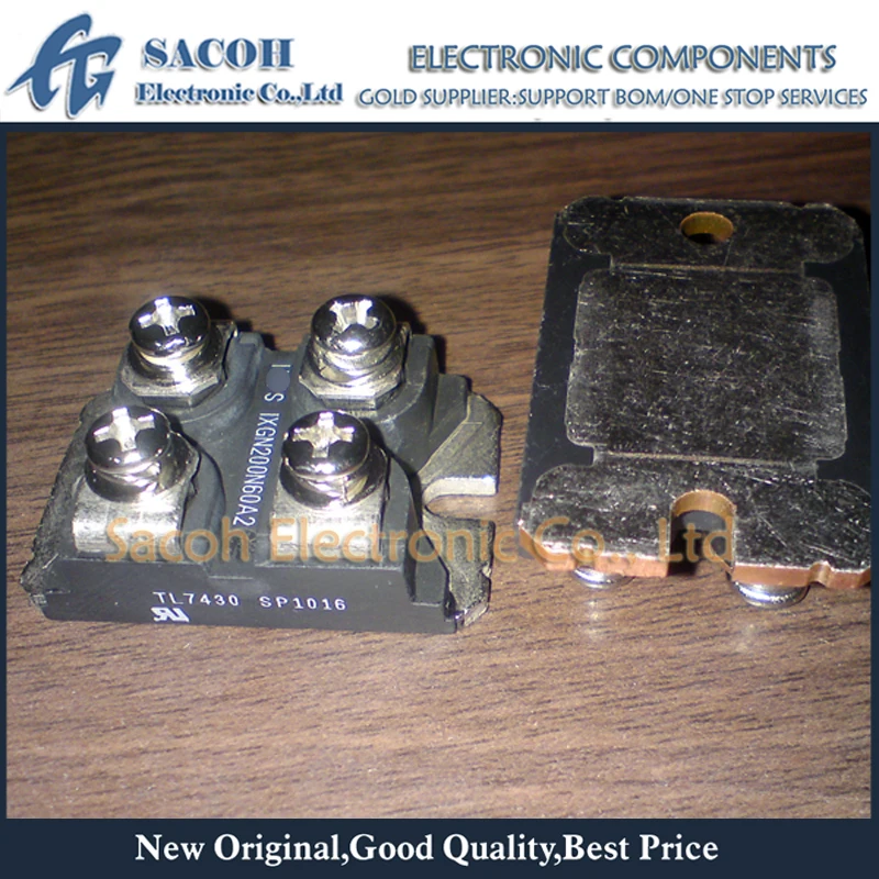 New Original 1PCS/Lot IXGN200N60A2 IXGN200N60A IXGN200N60 or IXGN200N60B3 IXGN200N60B 200N60 SOT-227B 200A 600V IGBT Module
New Original 1PCS/Lot IXGN200N60A2 IXGN200N60A IXGN200N60 or IXGN200N60B3 IXGN200N60B 200N60 SOT-227B 200A 600V IGBT Module