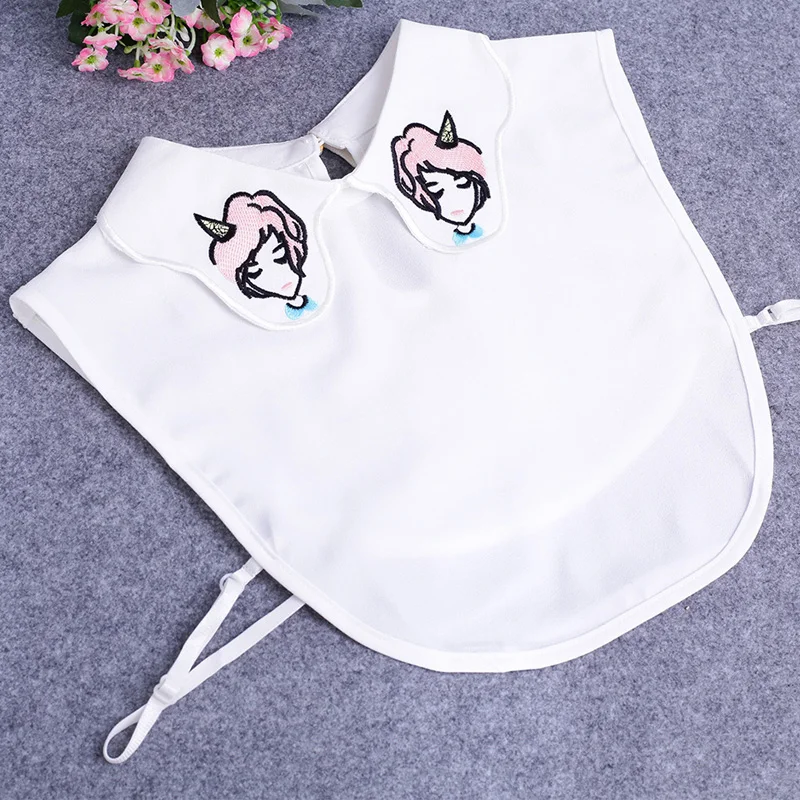 Protected Wrist Pair Embroidered Euclidean Embroidery Fake Collar Chiffon Hooded Dolls ladies personality Detachable Collar
Protected Wrist Pair Embroidered Euclidean Embroidery Fake Collar Chiffon Hooded Dolls ladies personality Detachable Collar