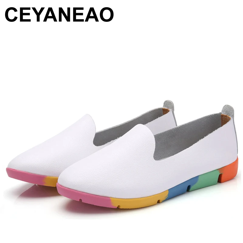 Женские лоферы CEYANEAOWomen, балетки из натуральной кожи, без застежки, Мокасины, обувь на платформе для мам, женские лоферы
Женские лоферы CEYANEAOWomen, балетки из натуральной кожи, без застежки, Мокасины, обувь на платформе для мам, женские лоферы