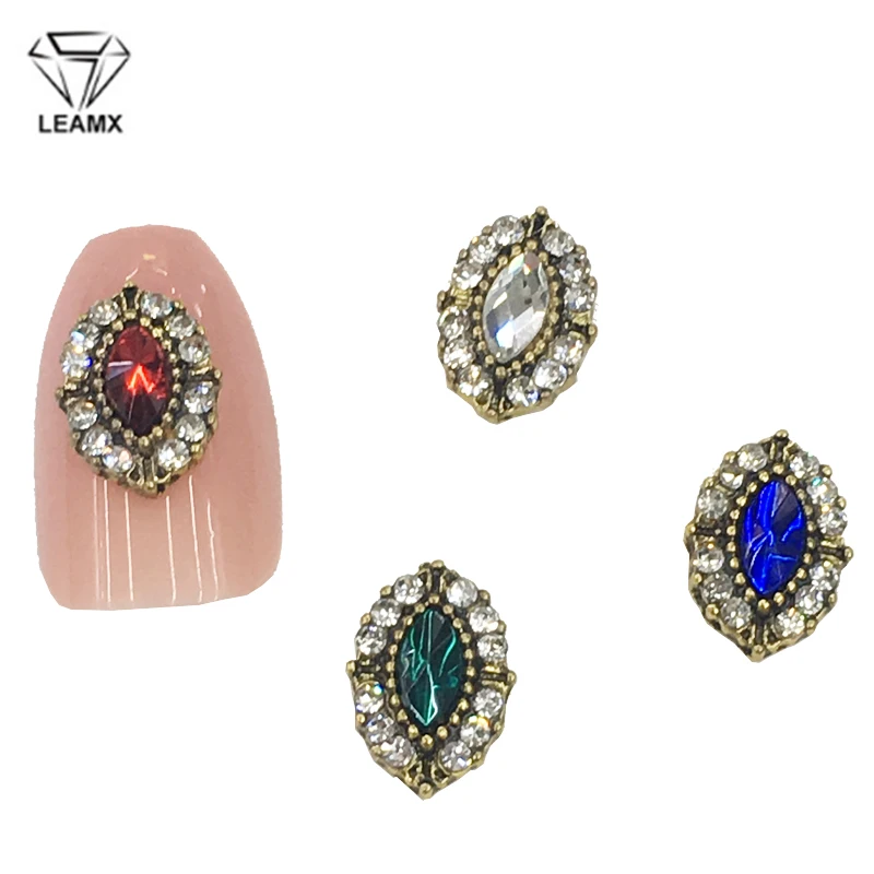 LEAMX 10pcs Mix Color Ancient Gold Alloy Crystal Nail Art Decorations 3D Glass Rhinestone Nail Gems Jewelry Sparkling Decor L461
LEAMX 10pcs Mix Color Ancient Gold Alloy Crystal Nail Art Decorations 3D Glass Rhinestone Nail Gems Jewelry Sparkling Decor L461