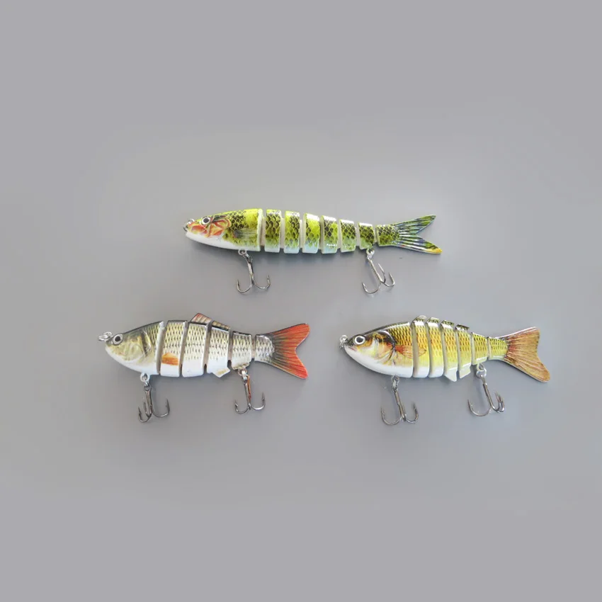 Teeway 3Pcs/lot Lifelike Fishing Lure Set 6 Segment Swimbait Crankbait Hard Bait Slow Fishing Wobbler Set Fishing Tackle
Teeway 3Pcs/lot Lifelike Fishing Lure Set 6 Segment Swimbait Crankbait Hard Bait Slow Fishing Wobbler Set Fishing Tackle