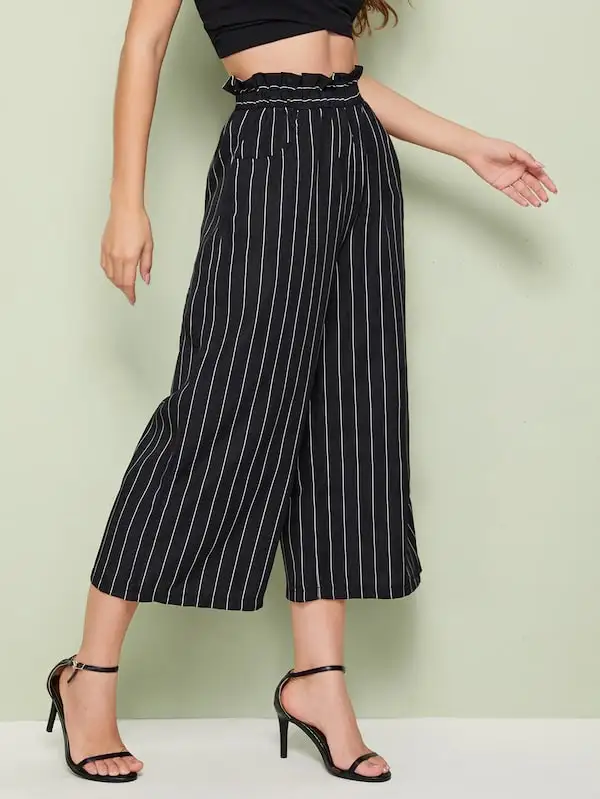 hirigin Women Palazzo striped Plain Wide Leg Pants pants female casual Baggy Trousers ladies loose summer new fashion trousers
hirigin Women Palazzo striped Plain Wide Leg Pants pants female casual Baggy Trousers ladies loose summer new fashion trousers