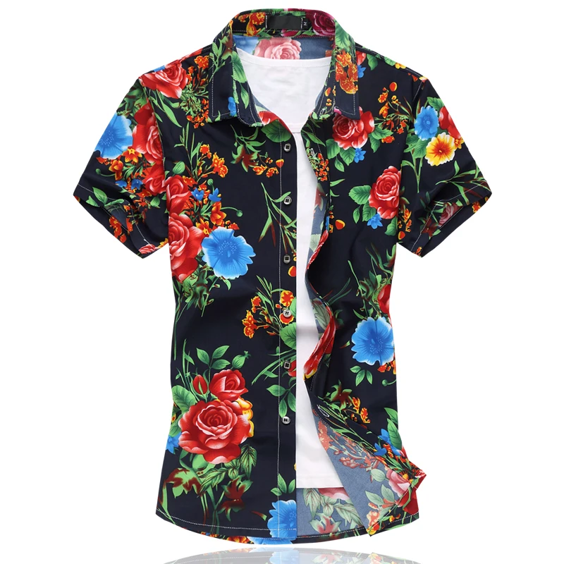 2018 summer men's fashion casual short sleeved shirts men high quality Male Shirts Brand Clothing Casual floral shirt Man
2018 summer men's fashion casual short sleeved shirts men high quality Male Shirts Brand Clothing Casual floral shirt Man