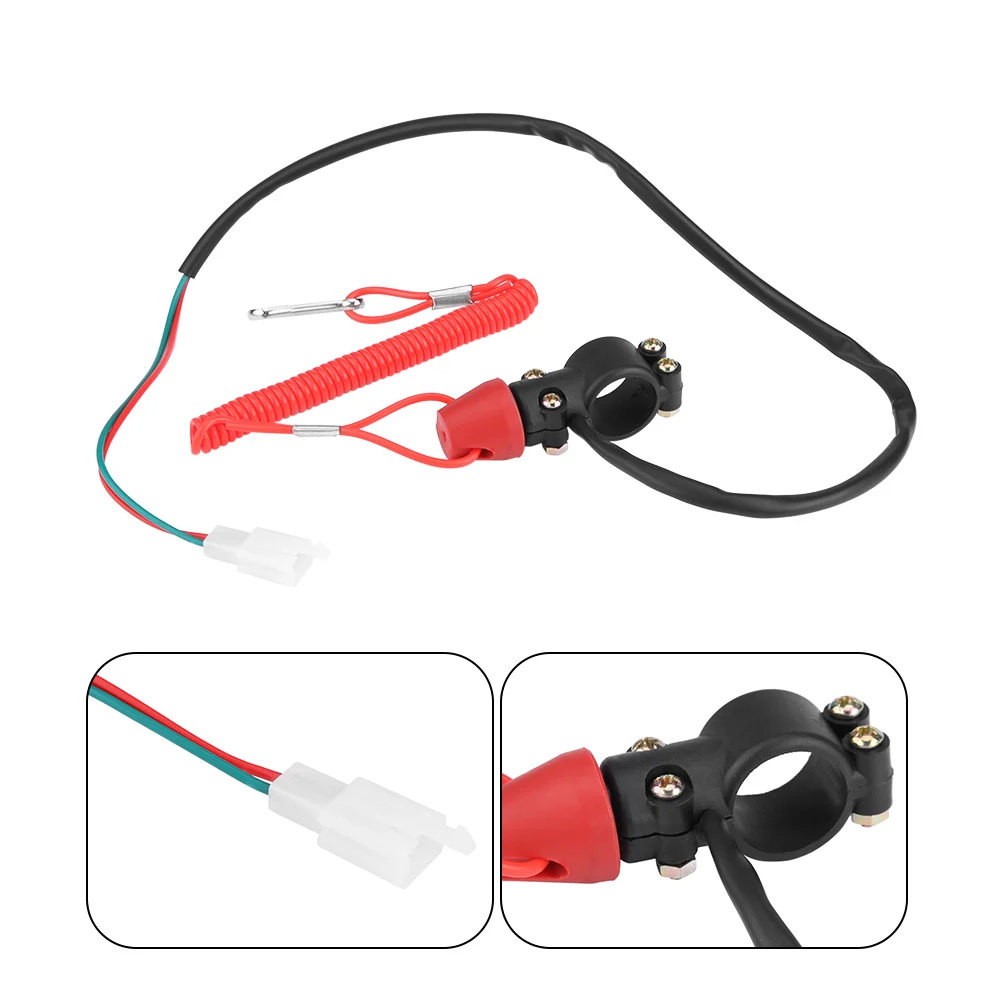 22mm 7/8" Motorcycle Boat Outboard Engine Motor Kill Stop Switch W/ Tether Lanyard Cord Fits Most Outboard Engine Motor
22mm 7/8" Motorcycle Boat Outboard Engine Motor Kill Stop Switch W/ Tether Lanyard Cord Fits Most Outboard Engine Motor
