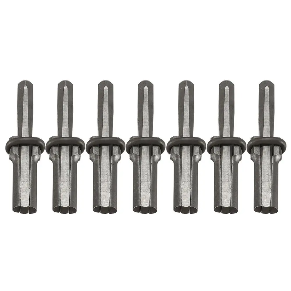 7 Set Stone Splitter 9/16in Metal Plug Wedges and Feathers Shims Concrete Rock Splitters Hand Tool
7 Set Stone Splitter 9/16in Metal Plug Wedges and Feathers Shims Concrete Rock Splitters Hand Tool