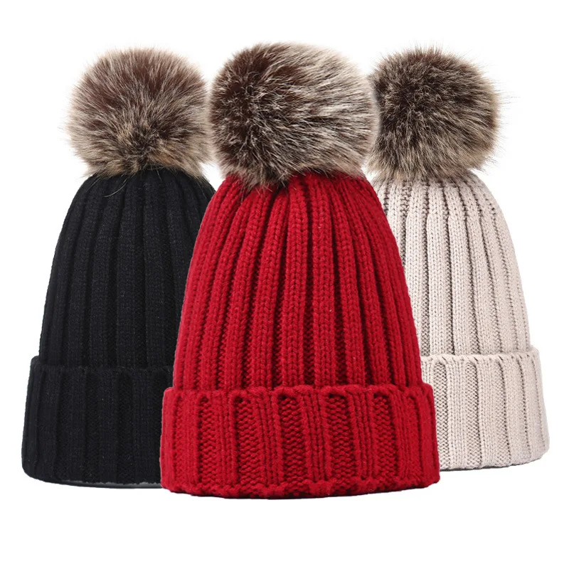 2021 New Winter Warm Knitted Hat For Women And Children Girl Boy Wool Skullies Beanies Pompom Balaclava Hats
2021 New Winter Warm Knitted Hat For Women And Children Girl Boy Wool Skullies Beanies Pompom Balaclava Hats