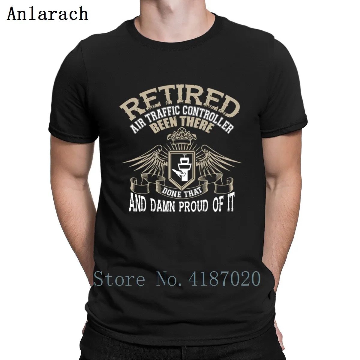Retired Air Traffic Controller Tshirts Slim Printed Gents Men's Tshirt 2018 Interesting Round Neck Anlarach Hiphop Top
Retired Air Traffic Controller Tshirts Slim Printed Gents Men's Tshirt 2018 Interesting Round Neck Anlarach Hiphop Top