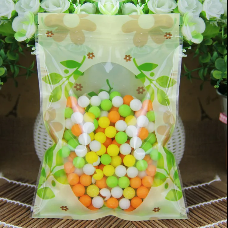 Ferimo 100pcs 22*30cm tri-color flower bone bag transparent window self-sealing bag dry fruit tea bag food packaging storage bag
Ferimo 100pcs 22*30cm tri-color flower bone bag transparent window self-sealing bag dry fruit tea bag food packaging storage bag