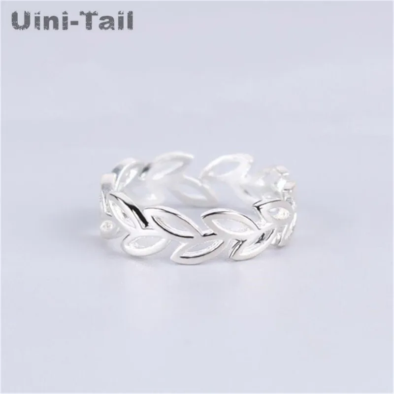 Кольцо Uini-Tail, открытое из стерлингового серебра 925 пробы, с ажурными листьями
Кольцо Uini-Tail, открытое из стерлингового серебра 925 пробы, с ажурными листьями