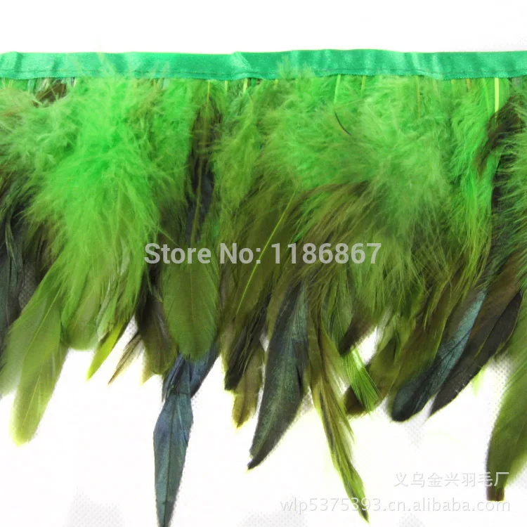 Free shipping10yard/color green Rooster Tail Feather Fringe, Coque rooster feather trimming wedding supplies
Free shipping10yard/color green Rooster Tail Feather Fringe, Coque rooster feather trimming wedding supplies