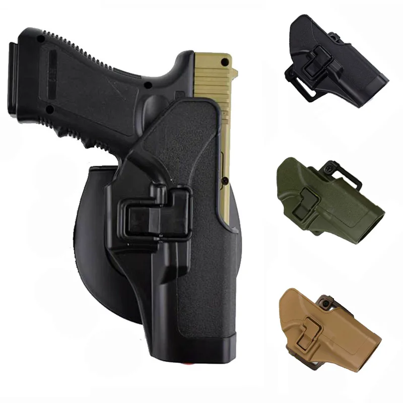 Тактическая Glock 17 19 22 23 31 32 Компактная кобура для пистолета с ремнем быстрого