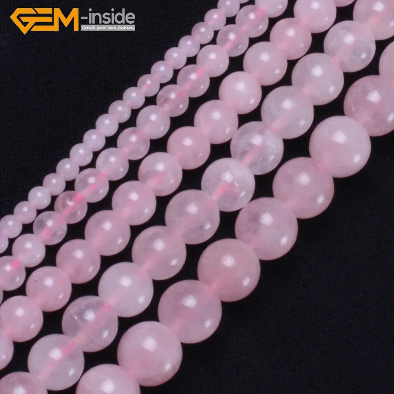 Gem-inside 3-18mm Wholesale Natural Round Rose Quartzs Beads For Jewelry Making Bracelet Necklace Earring 15'' DIY Jewellery
Gem-inside 3-18mm Wholesale Natural Round Rose Quartzs Beads For Jewelry Making Bracelet Necklace Earring 15'' DIY Jewellery