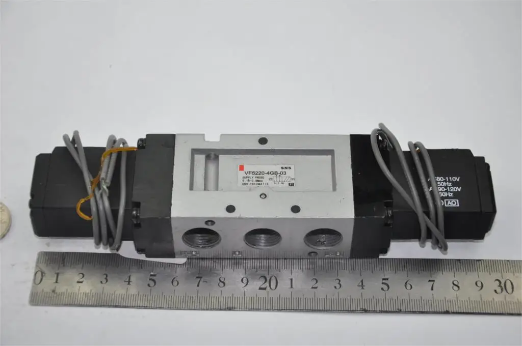 Solenoid air pneumatic valve VF3230-4GB-02 1/4"BSPT SMC type AC220V 2/5WAY cable outgoing directly
Solenoid air pneumatic valve VF3230-4GB-02 1/4"BSPT SMC type AC220V 2/5WAY cable outgoing directly