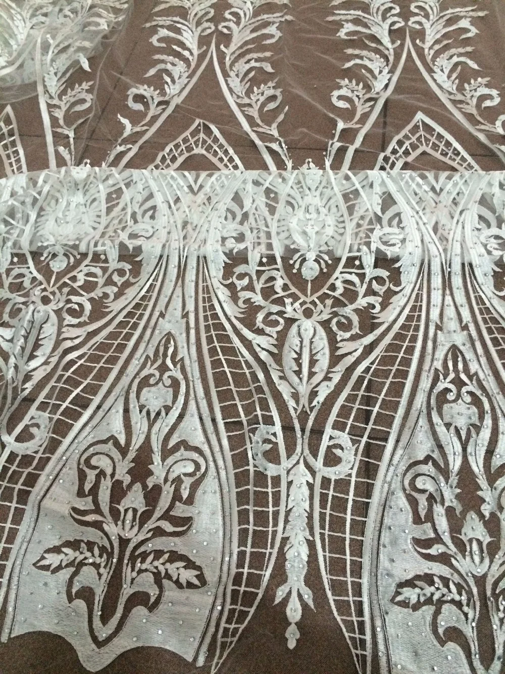 good Quality ZH-91018 French Net African Lace Fabric Nigerian Wedding African Lace with stones
