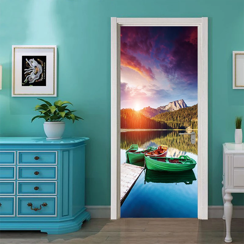 3D effect landscape Scenery Door sticker Oil Painting Door Paint Bedroom Living Room Corridor Door Decorative PVC Wall Stickers
3D effect landscape Scenery Door sticker Oil Painting Door Paint Bedroom Living Room Corridor Door Decorative PVC Wall Stickers