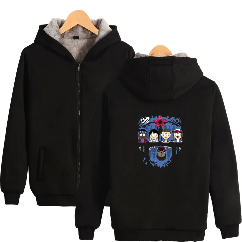 Stranger Things Hoodies With Zipper Hat Men Women Cotton Stranger Things 2 Thick Warm Hooded Sweatshirts High Quality
Stranger Things Hoodies With Zipper Hat Men Women Cotton Stranger Things 2 Thick Warm Hooded Sweatshirts High Quality