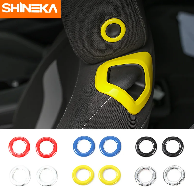 SHINEKA Car Styling Headrest Adjust Switch Button Decoration Cover Ring ABS for Chevrolet Equinox 2017 Car Accessories
SHINEKA Car Styling Headrest Adjust Switch Button Decoration Cover Ring ABS for Chevrolet Equinox 2017 Car Accessories