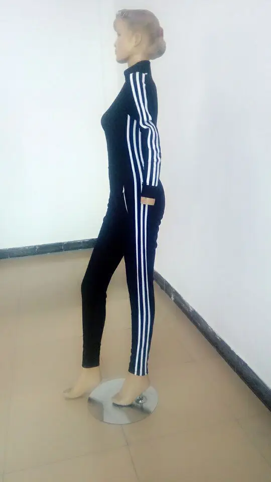 OMILKA Front Zipper Rompers and Jumpsuit 2020 Autumn Women Long Sleeve Turtleneck Side Striped Club Party Sporty Overalls
OMILKA Front Zipper Rompers and Jumpsuit 2020 Autumn Women Long Sleeve Turtleneck Side Striped Club Party Sporty Overalls