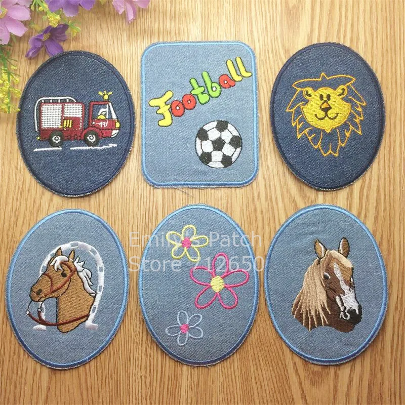 New arrival 10 pcs Jeans Fabric Patch Embroidered iron on cartoon Motif clothing hat bag shoe Applique embroidery accessory
New arrival 10 pcs Jeans Fabric Patch Embroidered iron on cartoon Motif clothing hat bag shoe Applique embroidery accessory