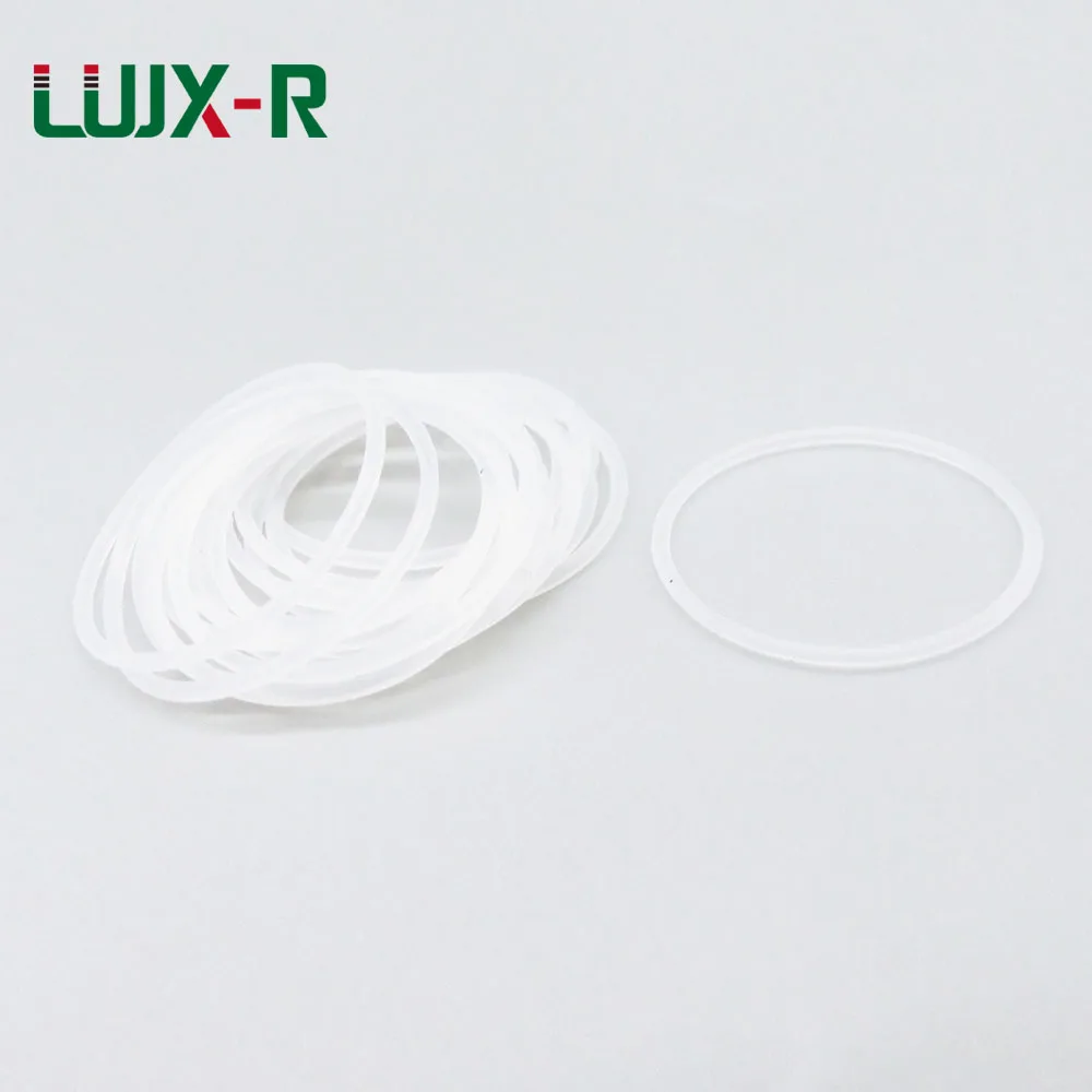 LUJX R 5 7 мм Белое уплотнительное кольцо OD 130/145/150/165/170/175 Силиконовое