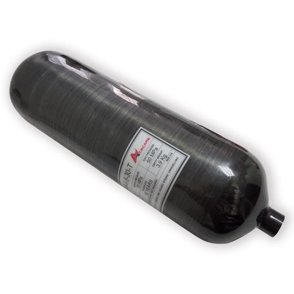 AC3680 Acecare 6.8L Black Hpa Airsoft Paintball Equipment Tank 4500Psi Carbon Fiber Cylinder M18*1.5 Thread For Airforce Condor
AC3680 Acecare 6.8L Black Hpa Airsoft Paintball Equipment Tank 4500Psi Carbon Fiber Cylinder M18*1.5 Thread For Airforce Condor