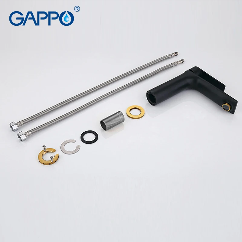 GAPPO Basin Faucets bathroom black taps mixer water sink faucet deck mounted single handle tap griferia
GAPPO Basin Faucets bathroom black taps mixer water sink faucet deck mounted single handle tap griferia