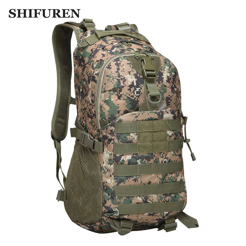 Outdoor Sports Camping Backpack Mountaineering Hiking Camouflage Backpack Trekking Rucksack Military Tactical Hunting Bag Unisex
Outdoor Sports Camping Backpack Mountaineering Hiking Camouflage Backpack Trekking Rucksack Military Tactical Hunting Bag Unisex